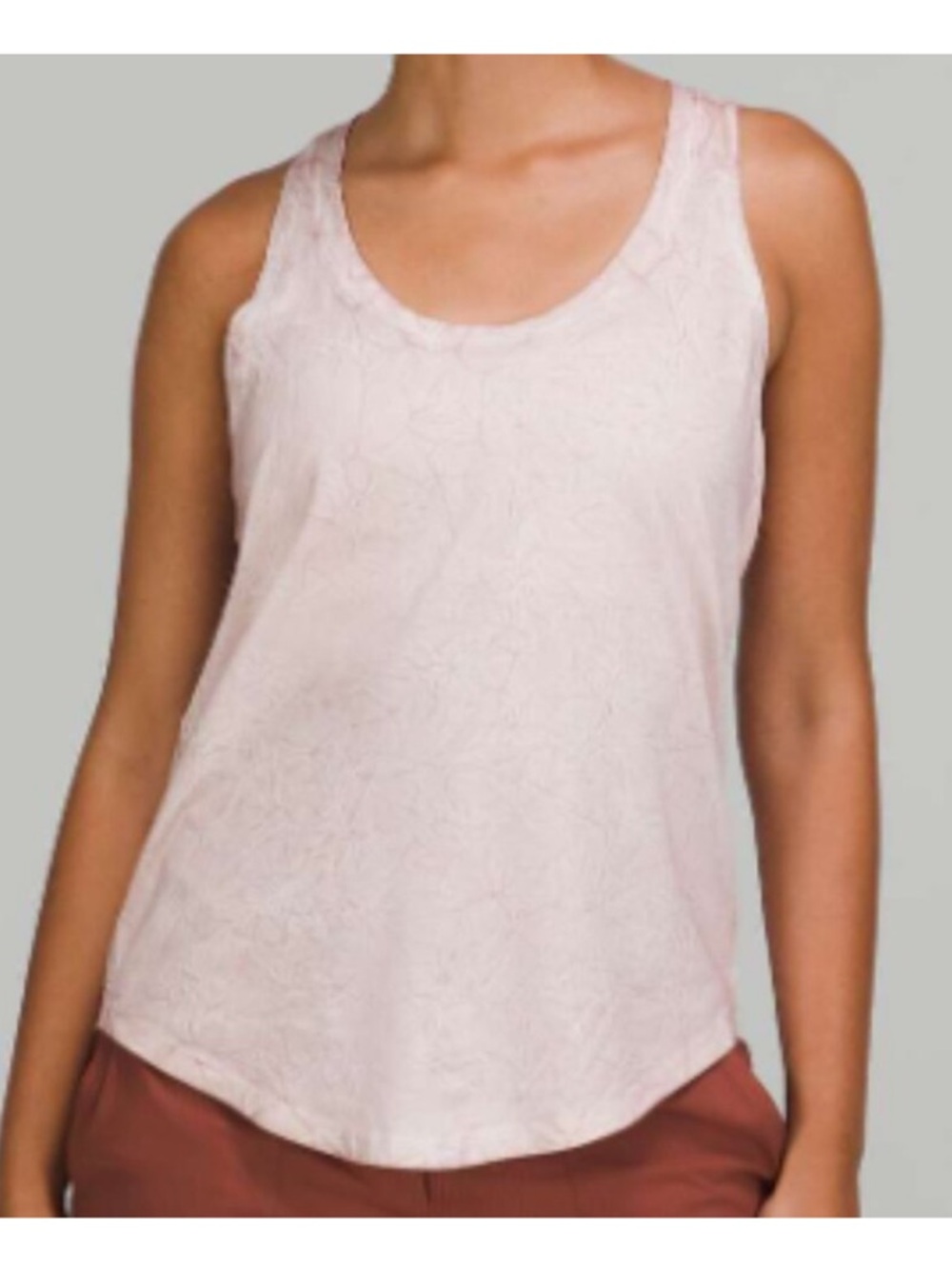 Lululemon Love Tank Top in Summit Wash Smokey Topaz